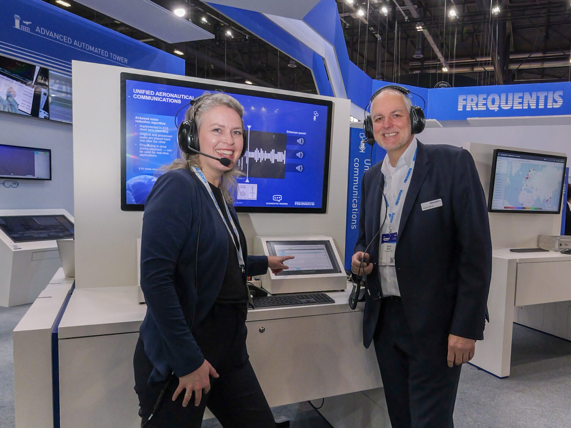 FREQUENTIS boosts aviation audio quality with AI enhancement