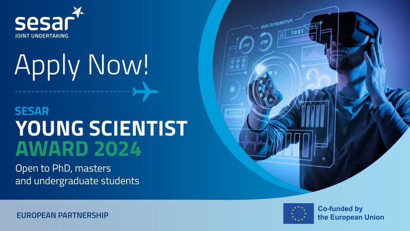 Applications open for the SESAR Young Scientist Award 2024